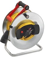 Pozostałe oświetlenie - Brennenstuhl Silver jardi bęben kablowy, szary (1207431) - miniaturka - grafika 1