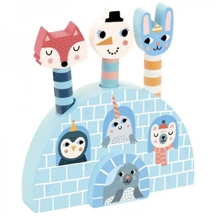 Vilac Vilac -   Gra  Balansująca BALANS MIŚ EDDY M.CARLSLUND  8505 - Zabawki zręcznościowe - miniaturka - grafika 2