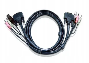 Aten Cable DVI-D/USB, Audio -1.8 m (2L-7D02UD) - Kable komputerowe i do monitorów - miniaturka - grafika 3