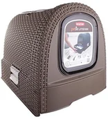 Kuwety dla kotów - Curver Style kuweta dla kota, antracyt, brązowy 2068960 - miniaturka - grafika 1