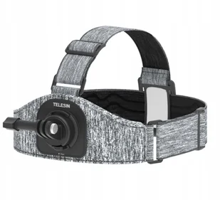 GOPRO Telesin Opaska na Głowę Kask do Hero 9 8 7 6 - Akcesoria do kamer sportowych - miniaturka - grafika 2