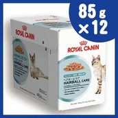 Mokra karma dla kotów - Royal Canin Hairball Care w sosie karma mokra w sosie dla kotów dorosłych, eliminacja kul włosowych 12x85g - miniaturka - grafika 1