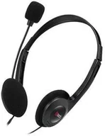 Słuchawki - C-Tech MHS-03E Czarne - miniaturka - grafika 1