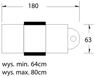 ACTIVESHOP Fotel Kosmetyczny Hyd. Basic 210 Biały Na Kółkach 10003_132832 - Fotele kosmetyczne - miniaturka - grafika 6