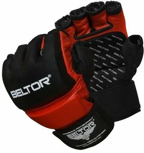 Beltor Beltor rękawice MMA One czarno-czerwone 455064 - Rękawice bokserskie - miniaturka - grafika 2