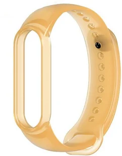 Hurtel Zamienna silikonowa opaska pasek do Xiaomi Mi Band 5 złoty - Akcesoria do smartwatchy Hurtel Zamienna silikonowa opaska pasek do Xiaomi Mi Band 5 złoty - Akcesoria do smartwatchy - miniaturka - grafika 1