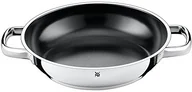 Patelnie - WMF patelnia do serwowania powlekane  24 cm Devil krawędź do wylewania uchwyt ze stali szlachetnej Cromargan CeraDur ze stali nierdzewnej do kuchenek indukcyjnych pranie ręczne 748346021 - miniaturka - grafika 1