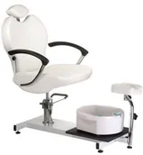 Fotele kosmetyczne - Bs fotel do pedicure z masażerem stóp br-2301 - miniaturka - grafika 1