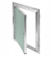 Kominki wentylacyjne - Awenta Drzwiczki rewizyjne aluminiowe 200x300x12,5 - miniaturka - grafika 1
