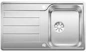 Zlewozmywaki - Blanco Zlew CLASSIMO 45S-IF Stal polerowana odwracalny korek auto. PushControl InFino 525330 - miniaturka - grafika 1