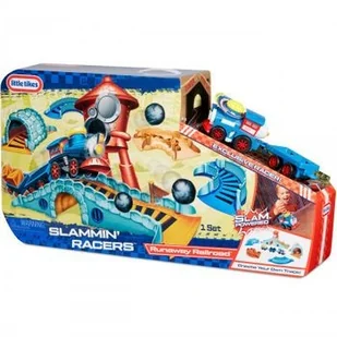 Little Tikes SLAMMIN RACERS Arena z p ociagiem GXP-707613 - Tory, garaże, parkingi - miniaturka - grafika 2
