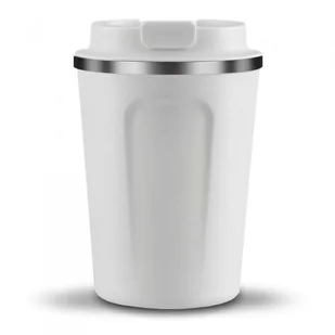 Kubek termiczny Alpine Compact 380 ml, biały - Kubki termiczne - miniaturka - grafika 2