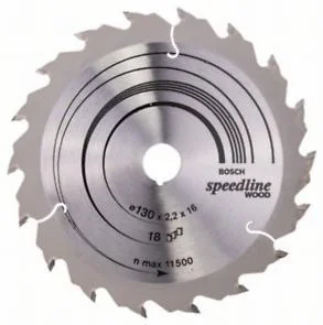 Bosch Tarcza do piły tarczowej Standard for Wood Speed 130 x 16 x 2 2 mm 18 2608640775 1 szt - Tarcze do pił - miniaturka - grafika 3