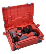 Zestawy narzędziowe - EXTOL Zestaw narzędzi akumulatorowych aku vrtačka a úhlová bruska 8898311 - miniaturka - grafika 1