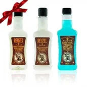 Szampony do włosów - Reuzel Prezent Reuzel szampon + odżywka + tonik utrwalający - miniaturka - grafika 1