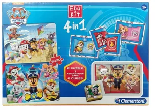 Clementoni Edukit 4w1 Paw Patrol / Psi Patrol - Puzzle - miniaturka - grafika 2