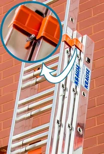 Krause 996 99674955 Drabina profesjonalna Monto Tribilo 3x9 wysokość robocza 6,90m) 74955-uniw - Drabiny - miniaturka - grafika 15