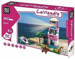 ICOM Klocki Blocki Lalilandia 303 elementy Latarnia morska - Klocki - miniaturka - grafika 2