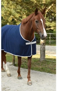Kerbl Derka polarowa RugBe Economic, granatowa, 135 cm, 328682 - Derki dla konia - miniaturka - grafika 5