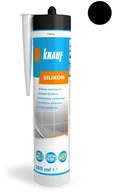 Silikony - Silpac Knauf Knauf sanitarny czarny 280 ml - miniaturka - grafika 1