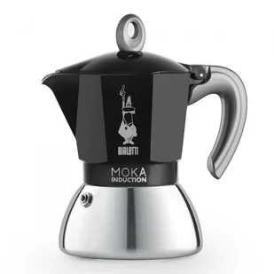 Bialetti Kawiarka kawiarka New Moka Induction 4tz czarna - Zaparzacze i kawiarki - miniaturka - grafika 3