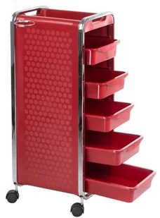 Barbiero Pomocnik fryzjerski NG-ST005 czerwony NG-ST005 - Meble fryzjerskie - miniaturka - grafika 3