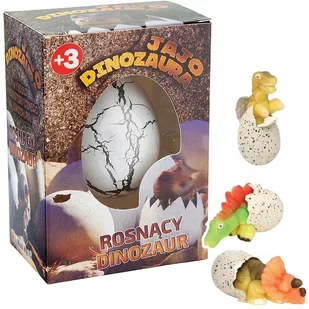 Norimpex Dinozaur rosnący w jajku, Norimpex 3+ - Figurki dla dzieci - miniaturka - grafika 2