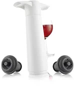 Pozostałe akcesoria barmańskie - Vacu Vin Wine Saver pompa z 2 X termos korek czarna V-20 - miniaturka - grafika 1