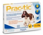 Artykuły przeciw pasożytom - Agro Kutno Prac-tic 275mg 11-22kg) roztwór do nakraplania dla psów 3 pipety - miniaturka - grafika 1