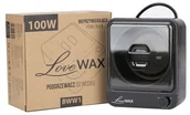 Podgrzewacze do wosku - Allepaznokcie Podgrzewacz do wosku na puszkę z teflonowym wkładem LoveWax BWW1 czarny 500 ml - miniaturka - grafika 1
