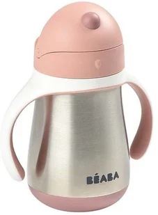 Beaba Butelka kubek niekapek stalowa ze słomką 250 ml - Akcesoria do karmienia - miniaturka - grafika 6