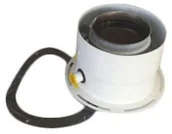 Piece i kotły grzewcze - Junkers Adapter prosty Spiroflex do kotłów kondensacyjnych Midi - miniaturka - grafika 1