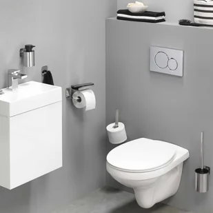 Tiger Podwójny wieszak na ręczniki Colar, chromowy, 1314630346 Coram - Wieszaki łazienkowe - miniaturka - grafika 5