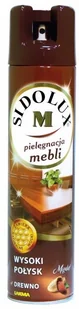 Sidolux Środek do mebli MIGDAŁOWY 350ml 5902986201523 - Środki do podłóg i mebli - miniaturka - grafika 2