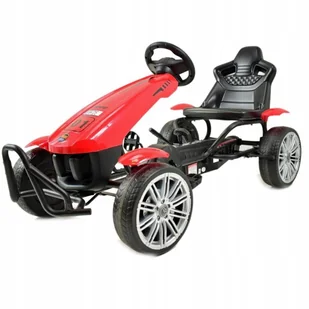 Import SUPER-TOYS HC001 CZERWONY - Jeździki dla dzieci - miniaturka - grafika 2