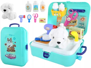 MAXY C.O. Zestaw do kąpania pieska - zabawka 5902802914248 - Zabawy w naśladowanie dorosłych - miniaturka - grafika 2