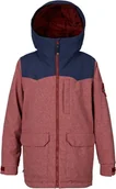 Kurtki i płaszcze dla chłopców - Burton kurtka zimowa ęca PHASE JK FIRED BRICK/MOOD INDIGO - miniaturka - grafika 1