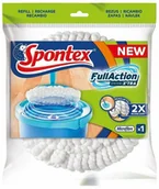 Miotły, szufle, mopy - Spontex Full Action Xtra wkład do mopa biały 19800082 000903 - miniaturka - grafika 1