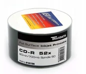 Nośniki danych - TraxData Cd-r Printable 700MB x52 Printable100szt - miniaturka - grafika 1