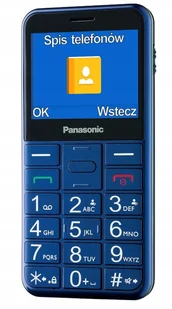 Panasonic KX-TU150 Niebieski - Telefony komórkowe Panasonic KX-TU150 Niebieski - Telefony komórkowe - miniaturka - grafika 2