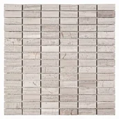 Płytki ceramiczne - Dunin Mozaika Woodstone Grey Block 48 - miniaturka - grafika 1