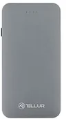 Powerbanki - Tellur TLL158131 zewnętrzny akumulator z szybkim ładowaniem (5000 mAh, Qualcomm 3.0, Micro-USB, Lightning, adapter typu C), szary TLL158131 - miniaturka - grafika 1