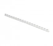 Grzbiety do bindownic - Fellowes Grzbiet biały 8 mm 21-40 kartek 100szt - miniaturka - grafika 1