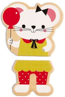 Janod 8 BABY FOREST MAGNETS - Klocki - miniaturka - grafika 4