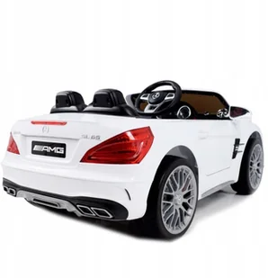Super-Toys   MERCEDES SL65 AMG PILOT, WOLNY START, WALIZKA DO AKUMULATORA , MP4 /XMX602 XMX-602-CZARNY-PL - Pojazdy elektryczne dla dzieci - miniaturka - grafika 6