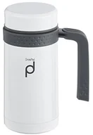 Pozostałe akcesoria barmańskie - Pioneer Flasks Pioneer zakrytych próżniowe butelka termoizolacyjna, filiżanka, szkło, stal nierdzewna, 0,45 litra termos HBG450W - miniaturka - grafika 1