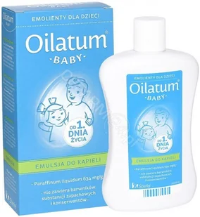 Oilatum GSK Services Sp. z o.o. BABY emulsja do kąpieli - 250ml - Kosmetyki kąpielowe dla dzieci - miniaturka - grafika 4