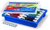 Kredki, ołówki, pastele i pisaki - Staedtler 185 G288  Noris Colour tworzywo sztuczne-TRAY z 288 farbstiften i 6 temperówka, 12 kolorów sortowanych 185 G288 - miniaturka - grafika 1