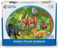 Figurki dla dzieci - Cass film Duże Figurki. Zwierzęta leśne. Zestaw 5 szt. - miniaturka - grafika 1