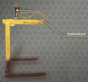 808 HYLDROBLE Widły do palet hydrauliczne udźwig 2 T długość wideł 1000mm robocza 170cm) 80846852 79542-uniw - Wyposażenie gospodarstwa rolnego - miniaturka - grafika 2